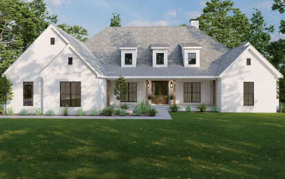 Modern Farmhouse House Plan #8318-00288 Elevation Photo