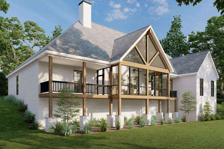 Modern Farmhouse House Plan #8318-00288 Elevation Photo