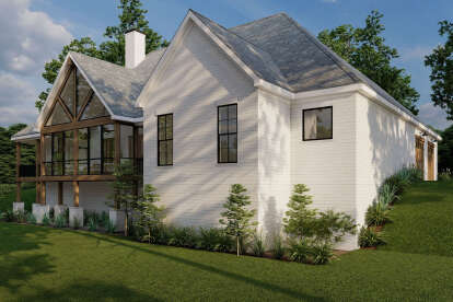 Modern Farmhouse House Plan #8318-00288 Elevation Photo