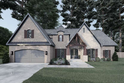 House Plan House Plan #27813 Front Elevation 