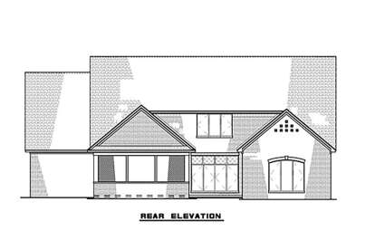 European House Plan #8318-00289 Elevation Photo