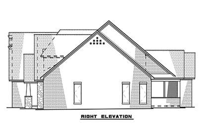 European House Plan #8318-00289 Elevation Photo