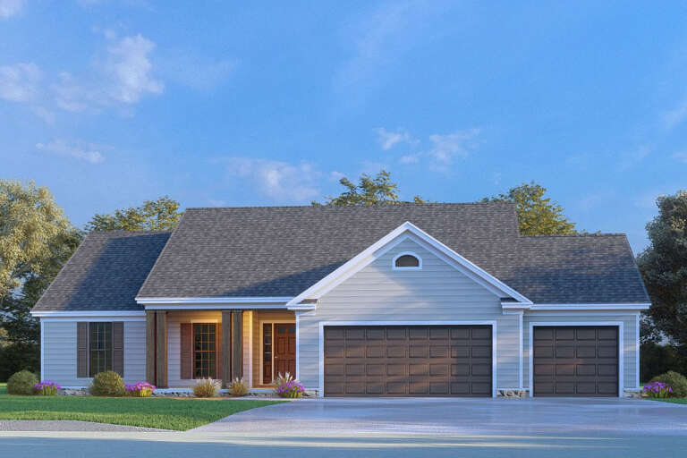 House Plan House Plan #27814 Front Elevation 