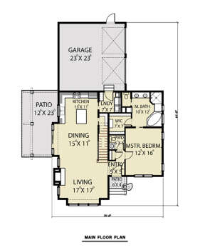 Main Floor  for House Plan #2464-00018