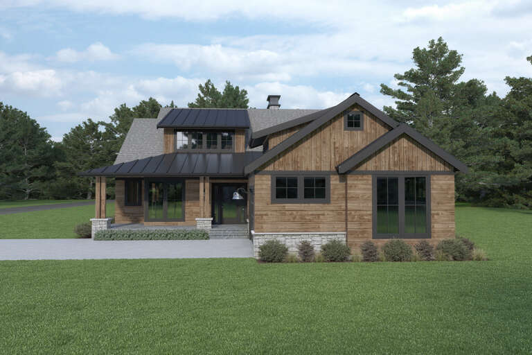 Country House Plan #2464-00020 Elevation Photo