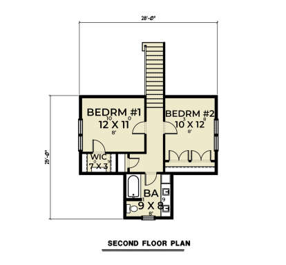 Second Floor for House Plan #2464-00022
