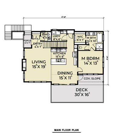 Main Floor  for House Plan #2464-00023