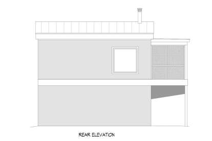 Coastal House Plan #940-00634 Elevation Photo