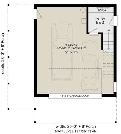 House Plan House Plan #27823 Drawing 1