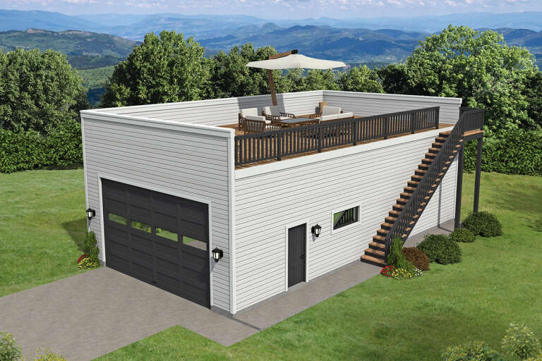 House Plan House Plan #27824 Front Elevation 