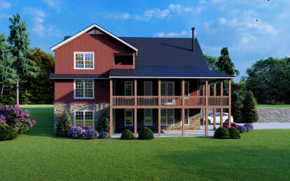 Country House Plan #940-00636 Elevation Photo