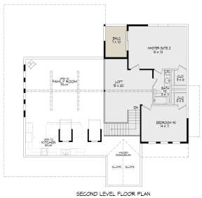 Second Floor for House Plan #940-00636