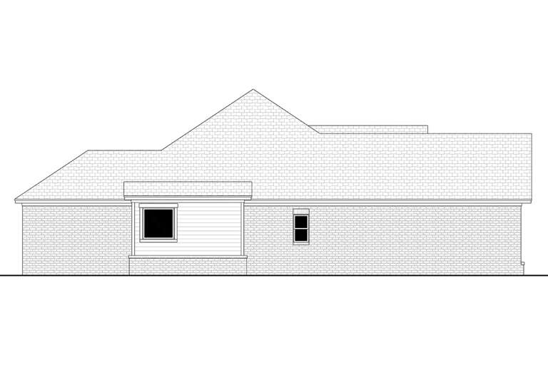 Craftsman House Plan #041-00304 Elevation Photo