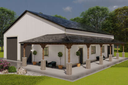 Barn House Plan #2802-00177 Elevation Photo