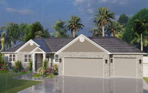 Traditional House Plan #2802-00178 Elevation Photo