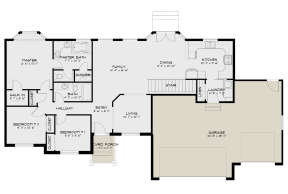 Main Floor  for House Plan #2802-00178