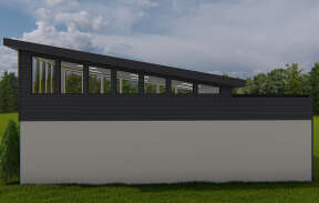 Modern House Plan #2802-00180 Elevation Photo