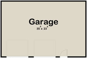 Garage Floor for House Plan #963-00681