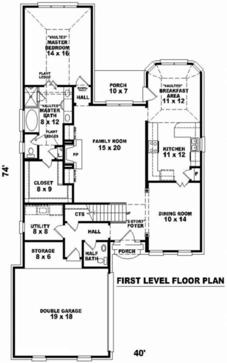 House Plan House Plan #2784 Drawing 1