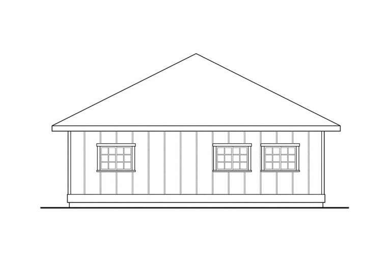 Traditional House Plan #035-01030 Elevation Photo