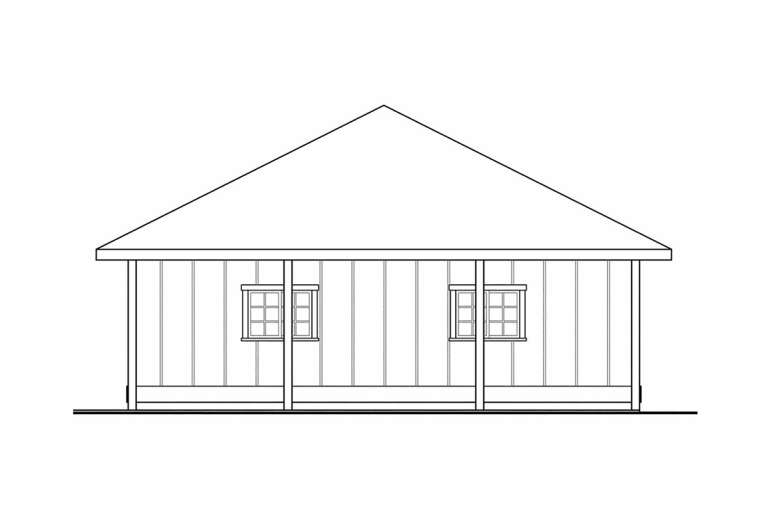 Traditional House Plan #035-01030 Elevation Photo