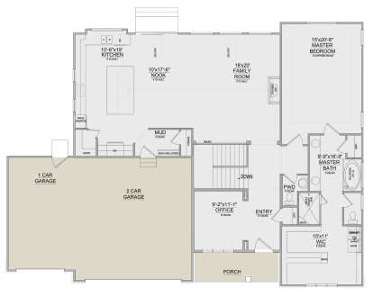 Main Floor  for House Plan #8768-00097