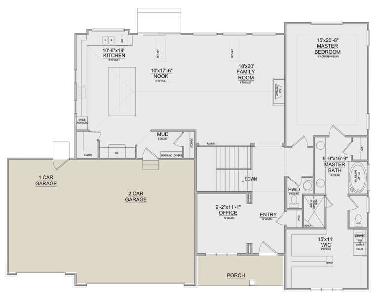 House Plan House Plan #27842 Drawing 1