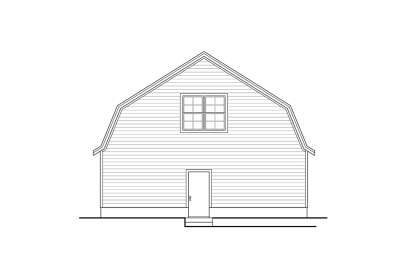 Barn House Plan #035-01031 Elevation Photo