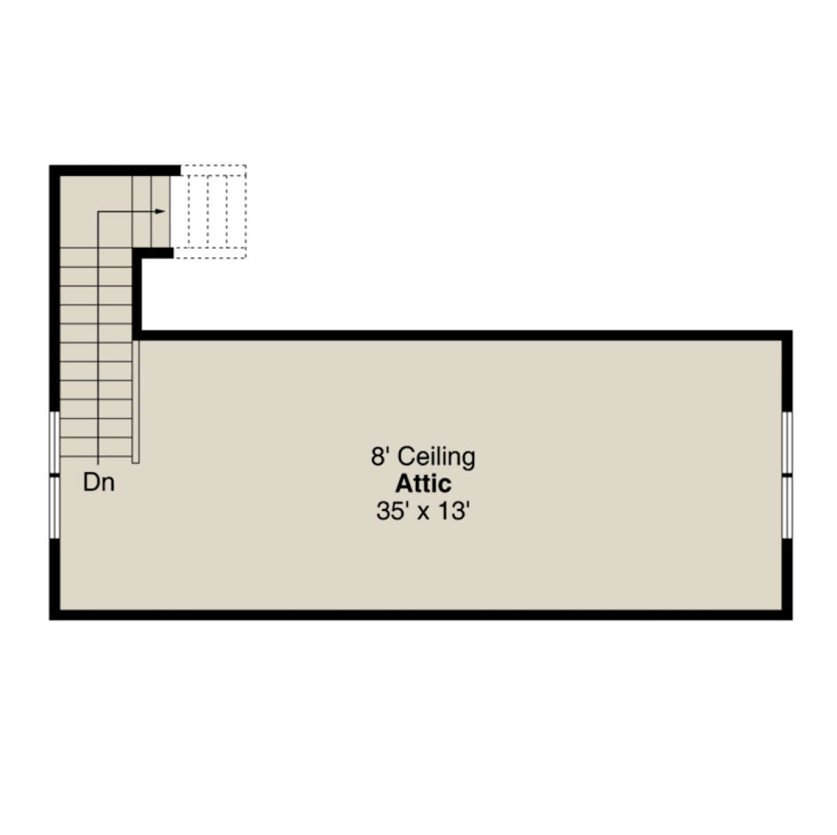 Second Floor for House Plan #035-01031