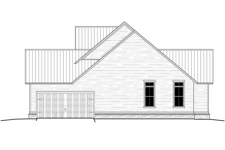 Modern Farmhouse House Plan #5995-00017 Elevation Photo