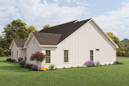 Modern Farmhouse House Plan #041-00305 Elevation Photo