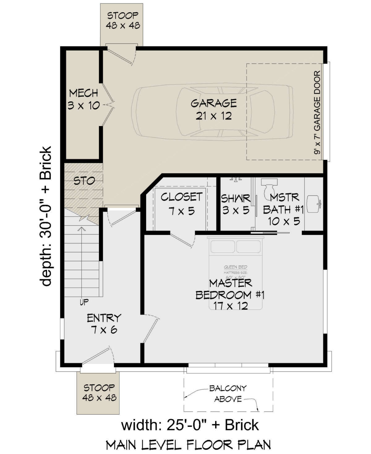First Floor for House Plan #940-00640