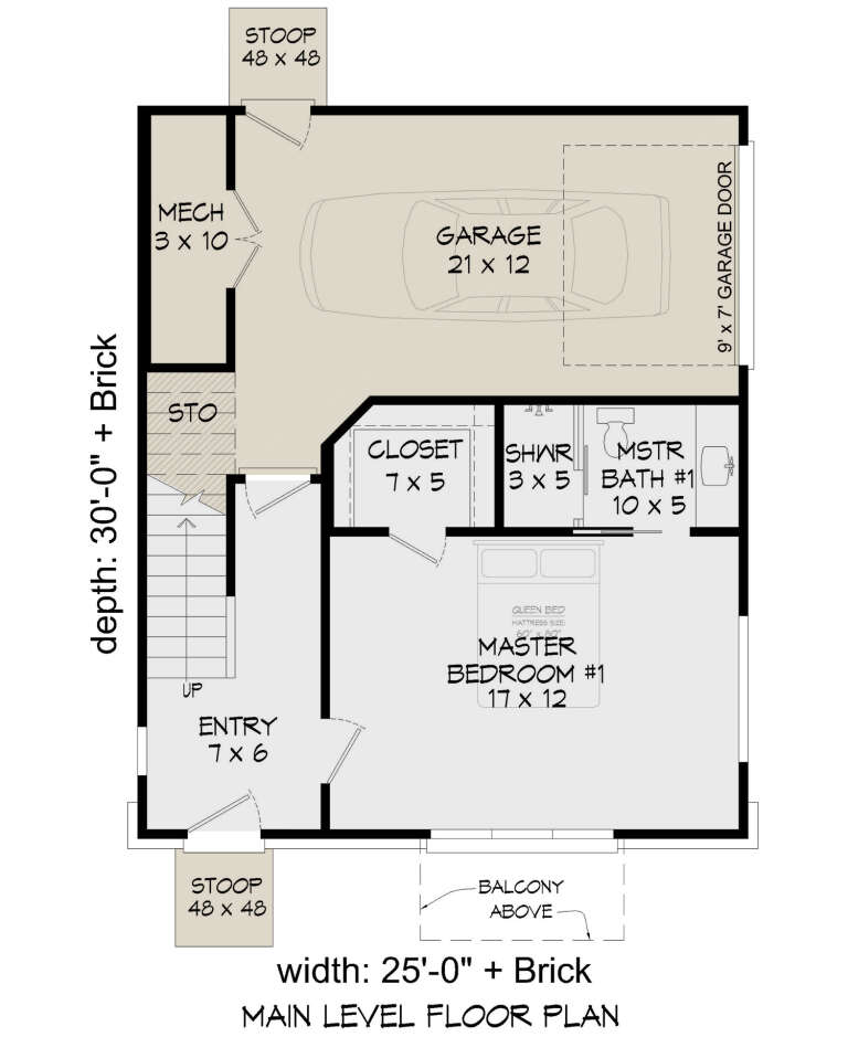 House Plan House Plan #27849 Drawing 1