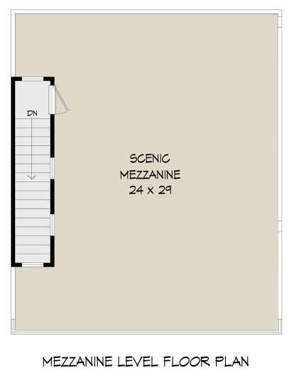 Mezzanine for House Plan #940-00640