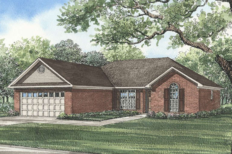 House Plan House Plan #2785 Front Elevation 
