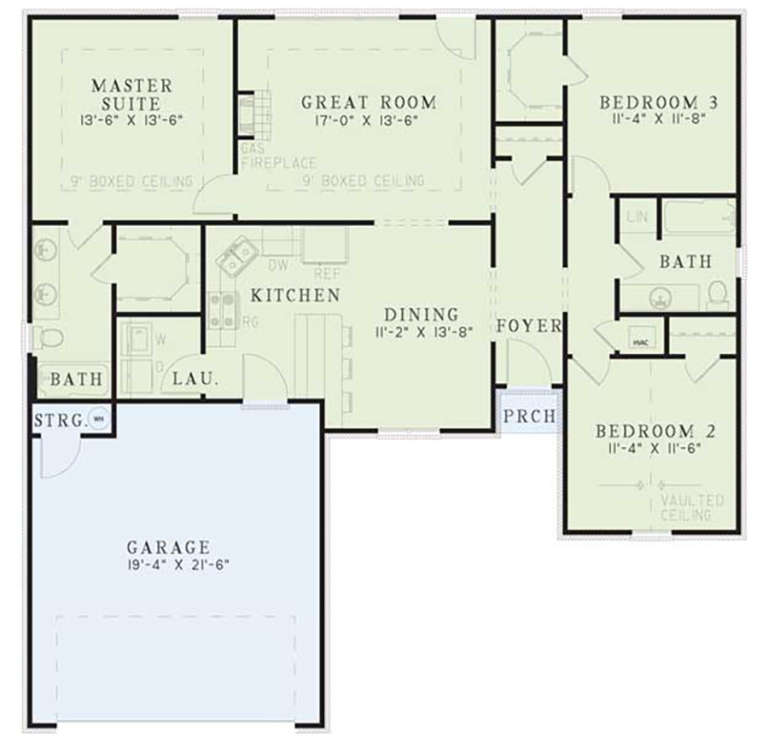House Plan House Plan #2785 Drawing 1