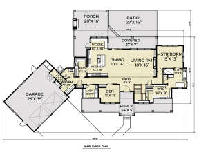 Main Floor  for House Plan #2464-00026