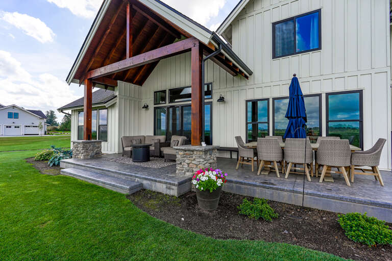 Modern Farmhouse House Plan #2464-00031 Elevation Photo