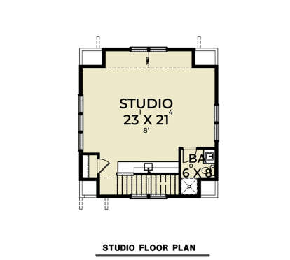 Second Floor for House Plan #2464-00032