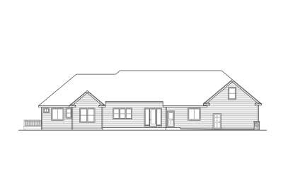 Country House Plan #035-01032 Elevation Photo