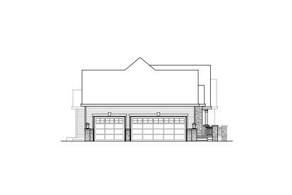 Country House Plan #035-01032 Elevation Photo
