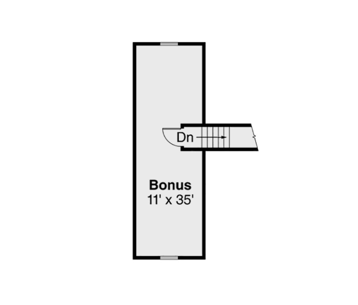 Bonus Room for House Plan #035-01032