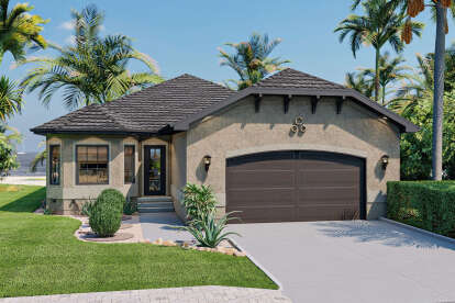 House Plan House Plan #27860 Front Elevation 