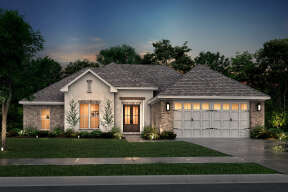 Traditional House Plan #041-00306 Elevation Photo