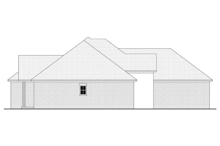 Traditional House Plan #041-00306 Elevation Photo