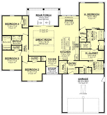 House Plan House Plan #27861 Drawing 1