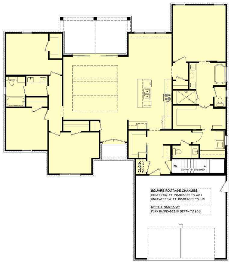 House Plan House Plan #27861 Drawing 2