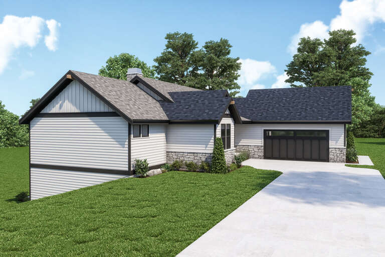 Traditional House Plan #2464-00033 Elevation Photo