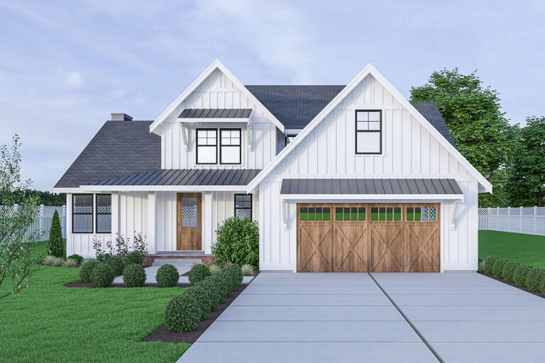 House Plan House Plan #27863 Front Elevation 