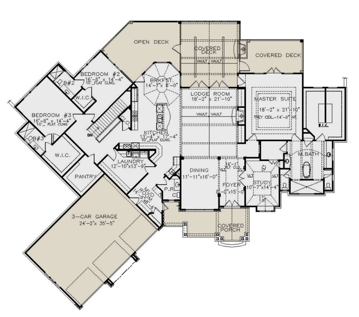 Main Floor  for House Plan #699-00332